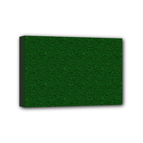 Texture Green Rush Easter Mini Canvas 6  X 4  by Simbadda