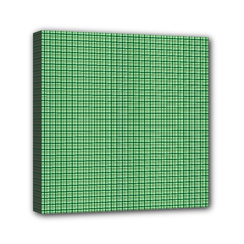 Green1 Mini Canvas 6  X 6  by PhotoNOLA