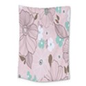 Background Texture Flowers Leaves Buds Small Tapestry View1