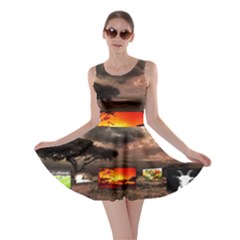 Africa Skater Dress by Valentinaart