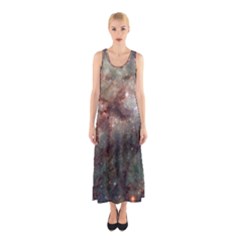 Tarantula Nebula Sleeveless Maxi Dress by SpaceShop