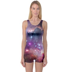 Small Magellanic Cloud One Piece Boyleg Swimsuit by SpaceShop