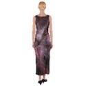 Carina Peach 4553 Fitted Maxi Dress View2