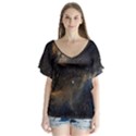 Seagull Nebula Flutter Sleeve Top View1
