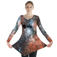 Star Cluster Long Sleeve Tunic  by SpaceShop