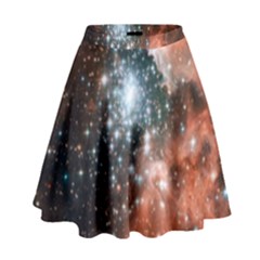 Star Cluster High Waist Skirt by SpaceShop