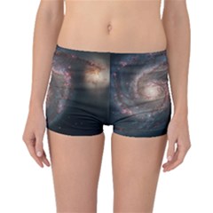Whirlpool Galaxy And Companion Boyleg Bikini Bottoms by SpaceShop