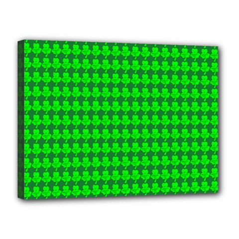 St  Patricks Day Green Canvas 16  X 12  by PhotoNOLA