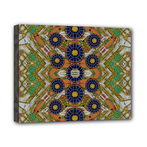 Fleur Flower Porcelaine In Calm Canvas 10  X 8  by pepitasart