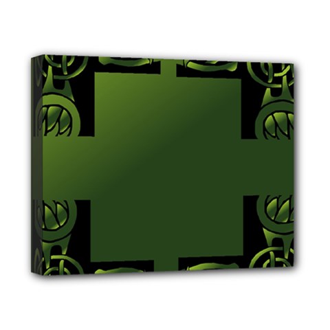 Celtic Corners Canvas 10  X 8  by Simbadda
