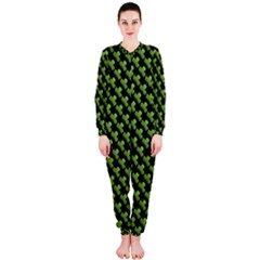 St Patrick S Day Background Onepiece Jumpsuit (ladies)  by Simbadda