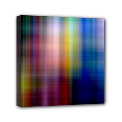 Colorful Abstract Background Mini Canvas 6  X 6  by Simbadda