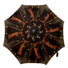 Count Vlad Dracula Hook Handle Umbrellas (large) by Valentinaart