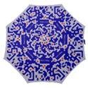 Digital Computer Graphic Qr Code Is Encrypted With The Inscription Straight Umbrellas View1