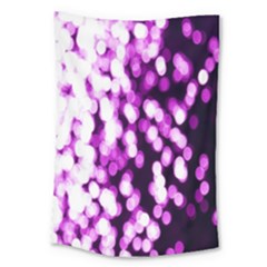 Bokeh Background In Purple Color Large Tapestry by Amaryn4rt