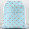 Spaceship Cartoon Pattern Drawing Drawstring Bag (Large) View2