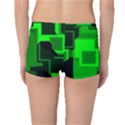 Green Cyber Glow Pattern Reversible Bikini Bottoms View2