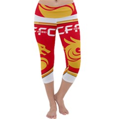 Hebei China Fortune F C  Capri Yoga Leggings by Valentinaart