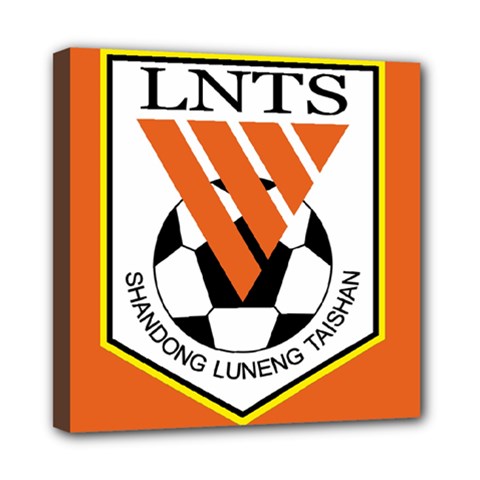 Shandong Luneng Taishan F C  Mini Canvas 8  X 8  by Valentinaart