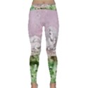 Wonderful Unicorn With Foal On A Mushroom Classic Yoga Leggings View1
