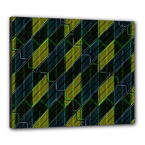 Futuristic Dark Pattern Canvas 24  X 20  by dflcprints