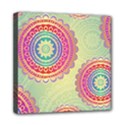 Abstract Geometric Wheels Pattern Mini Canvas 8  x 8  View1