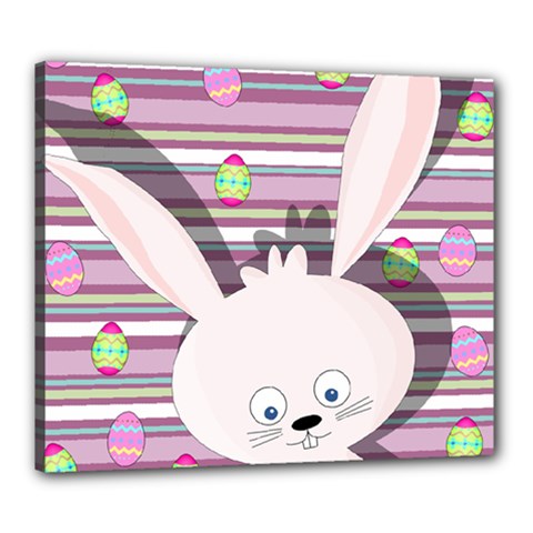 Easter Bunny  Canvas 24  X 20  by Valentinaart