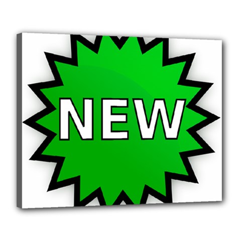 New Icon Sign Canvas 20  X 16  by Mariart