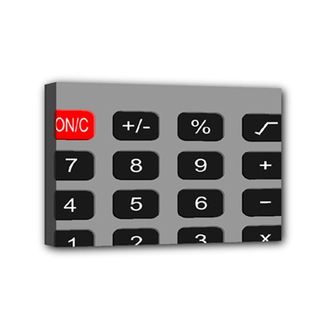 Calculator Mini Canvas 6  X 4  by Mariart