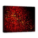 Red Particles Background Canvas 14  x 11  View1