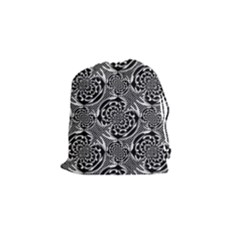 Metallic Mesh Pattern Drawstring Pouches (small)  by linceazul