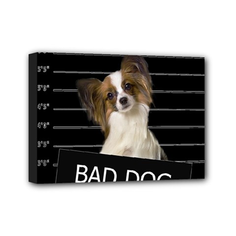 Bad Dog Mini Canvas 7  X 5  by Valentinaart