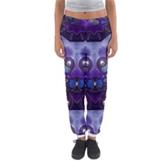 Pearls On Lavender Women s Jogger Sweatpants by KirstenStar
