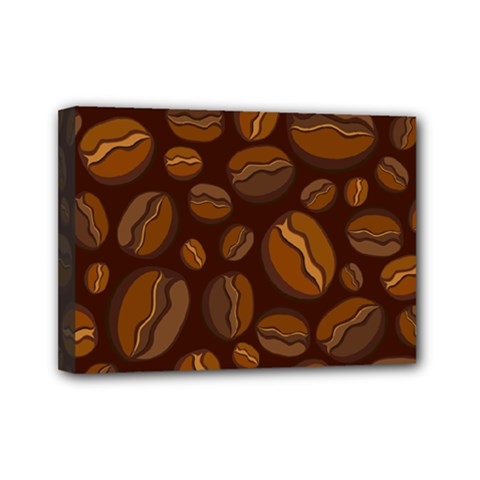 Coffee Beans Mini Canvas 7  X 5  by Mariart