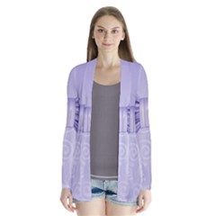 Ribbon Purple Sexy Cardigans by Mariart
