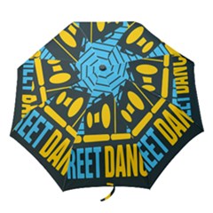 Street Dance R&b Music Folding Umbrellas by Mariart
