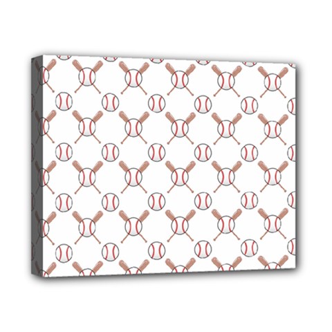 Baseball Bat Scrapbook Sport Canvas 10  X 8  by Mariart
