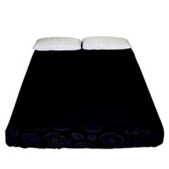 Floral Pattern Fitted Sheet (california King Size) by Valentinaart