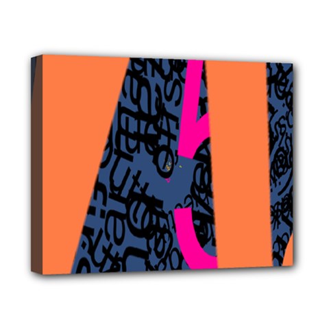 Recursive Reality Number Canvas 10  X 8  by Mariart