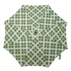 Floral Collage Pattern Hook Handle Umbrellas (medium) by dflcprints