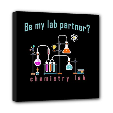 Chemistry Lab Mini Canvas 8  X 8  by Valentinaart