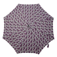 Floral Pattern Hook Handle Umbrellas (large) by ValentinaDesign