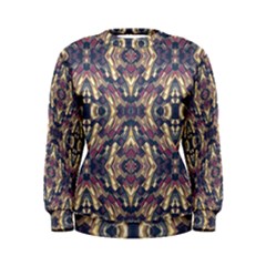 Multicolored Modern Geometric Pattern Women s Sweatshirt by dflcprintsclothing