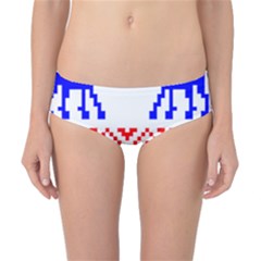 Jacquard With Elks Classic Bikini Bottoms by Nexatart