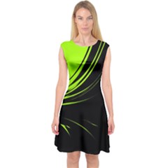 Colors Capsleeve Midi Dress by ValentinaDesign