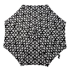 Dark Horse Playing Card Black White Hook Handle Umbrellas (medium) by Mariart