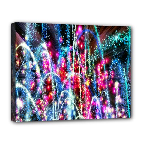 Fireworks Rainbow Canvas 14  X 11  by Mariart