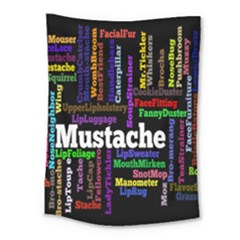 Mustache Medium Tapestry by Mariart