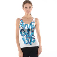 Sport Crossfit Fitness Gym Never Give Up Tank Top by Nexatart