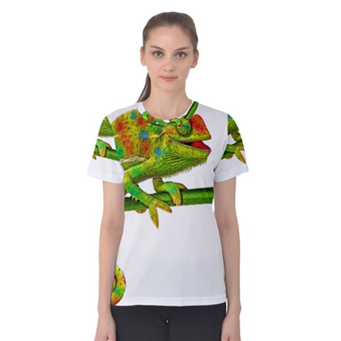 Chameleons Women s Cotton Tee by Valentinaart
